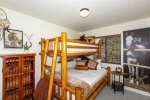 Bunk Bedroom with Upper Twin and Lower Full Beds